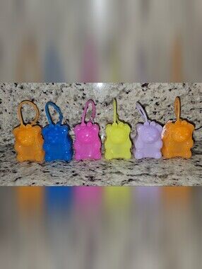 Bath & Body Works Hand Sanitizer Holders Gummy Bear Lot Of 6 NWT
